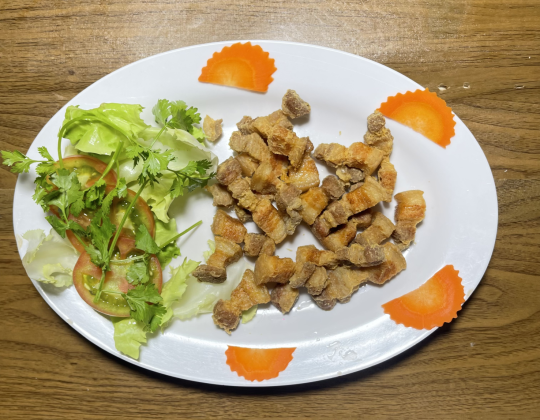 BA BA NƯỚNG MUỐI ỚT