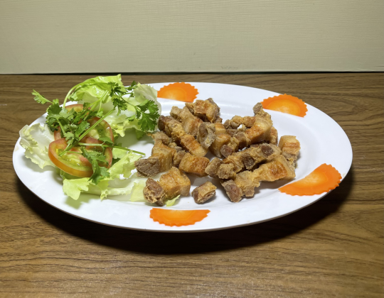 BA BA NƯỚNG MUỐI ỚT