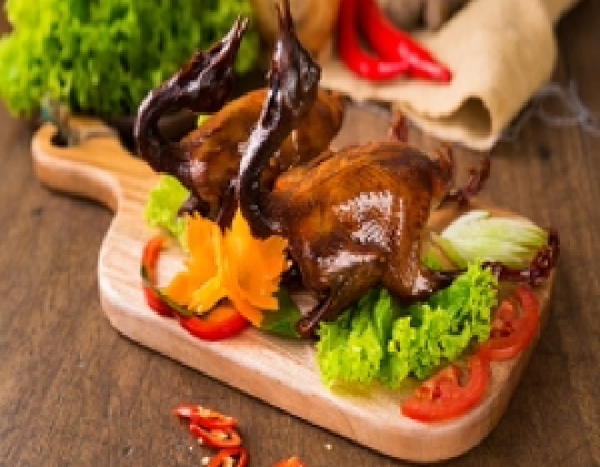  BỒ CÂU NƯỚNG MUỐI ỚT