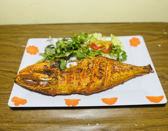 CÁ BÒ DA NƯỚNG MUỐI ỚT 