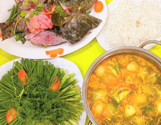 CÁ BỐNG MÚ NẤU RIÊU