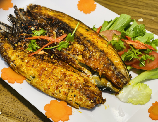 CÁ SAPA NƯỚNG MUỐI ỚT 