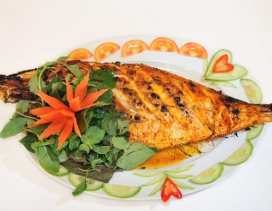CÁ BÒ DA NƯỚNG MUỐI ỚT 
