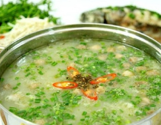 CÁ LÓC NẤU CHÁO 