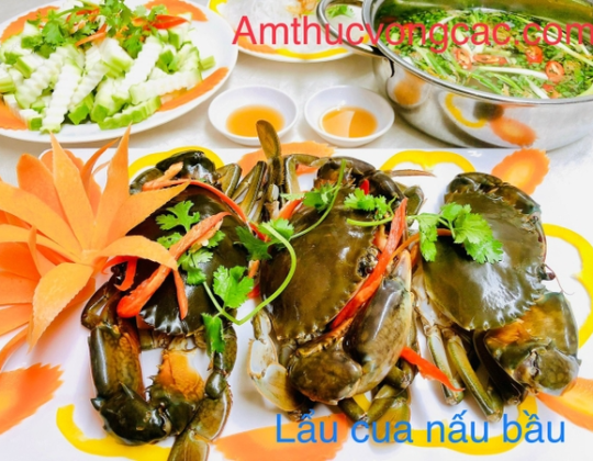 LẨU CUA NẤU BẦU