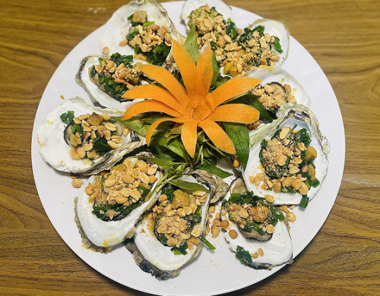 HÀU NƯỚNG MỠ HÀNH