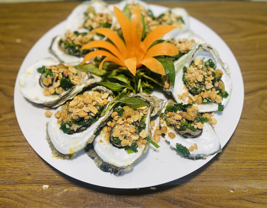 HÀU NƯỚNG MỠ HÀNH