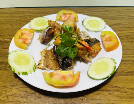 KHÔ CÁ DỨA CHIÊN 