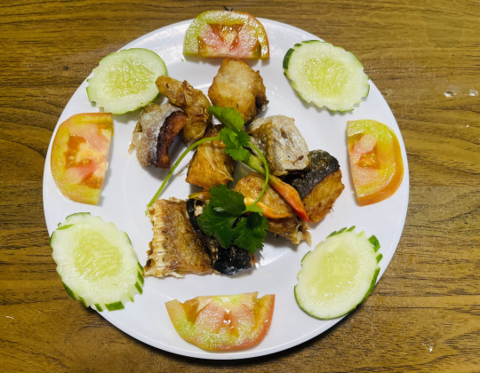 KHÔ CÁ DỨA CHIÊN 