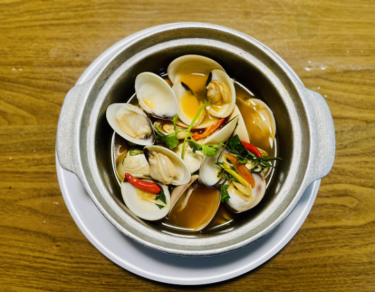 NGHÊU BIỂN HẤP THÁI