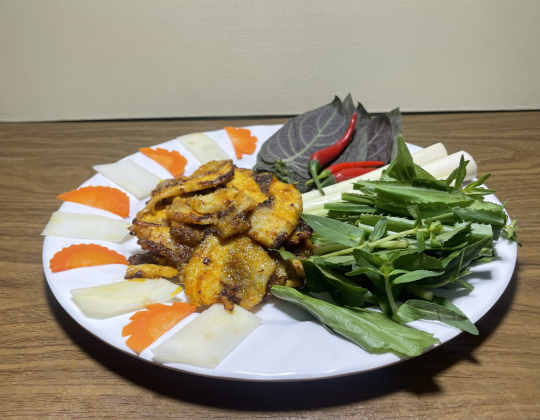 NỌNG HEO NƯỚNG GIẢ CẦY