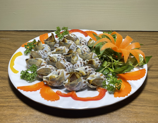 ỐC HƯƠNG NƯỚNG MỌI