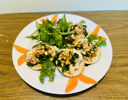 SÒ DƯƠNG NƯỚNG MỠ HÀNH