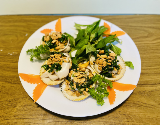 SÒ DƯƠNG NƯỚNG MỠ HÀNH