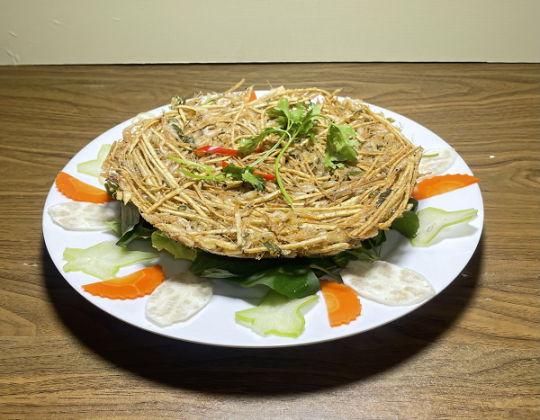TÉP ĐỒNG CHIÊN KHOAI MÔN