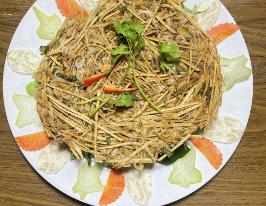 TÉP ĐỒNG CHIÊN KHOAI MÔN